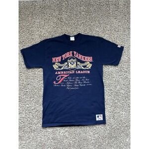 VTG Nutmeg Mills New York Yankees T-Shirt Mens XL 90s MLB USA Made Single Stitch